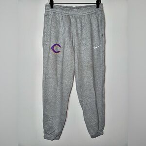 Nike Activewear Jogger Pants Men’s Size Small Light Grey Cotton Polyester